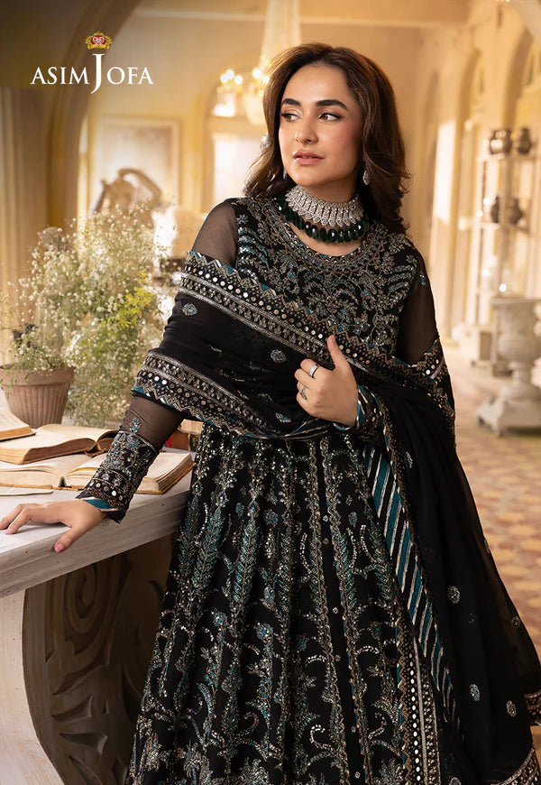 AJNB-05 EMBROIDERED CHIFFON 3 PCS