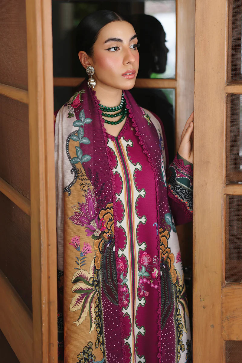 QALAMKAR Q Prints QW-04 (B) LACEY