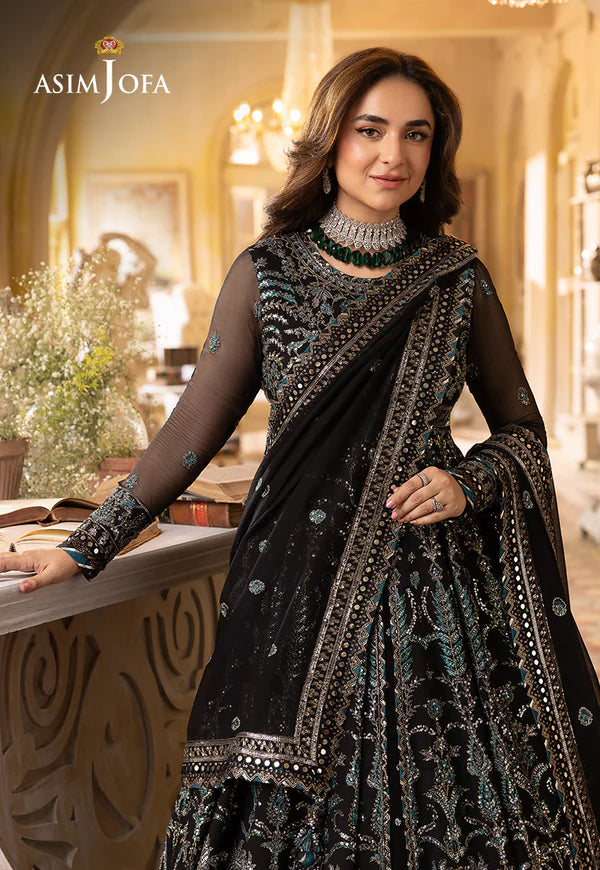 AJNB-05 EMBROIDERED CHIFFON 3 PCS