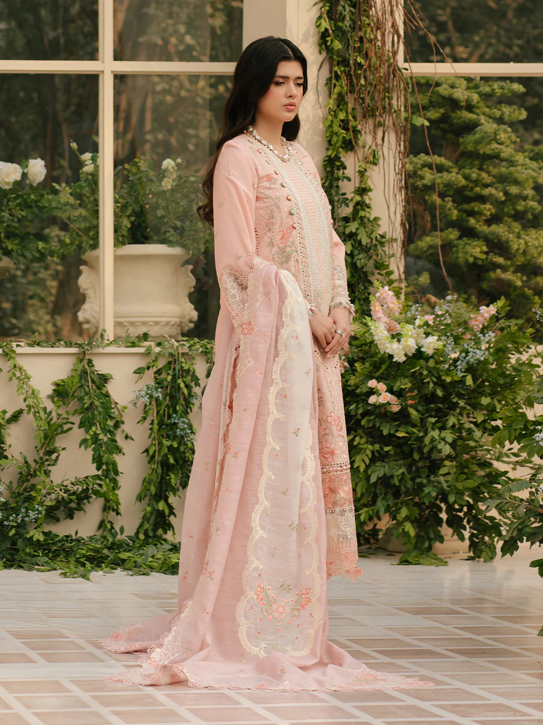 BIN ILYAS Luxury Lawn - 101 A