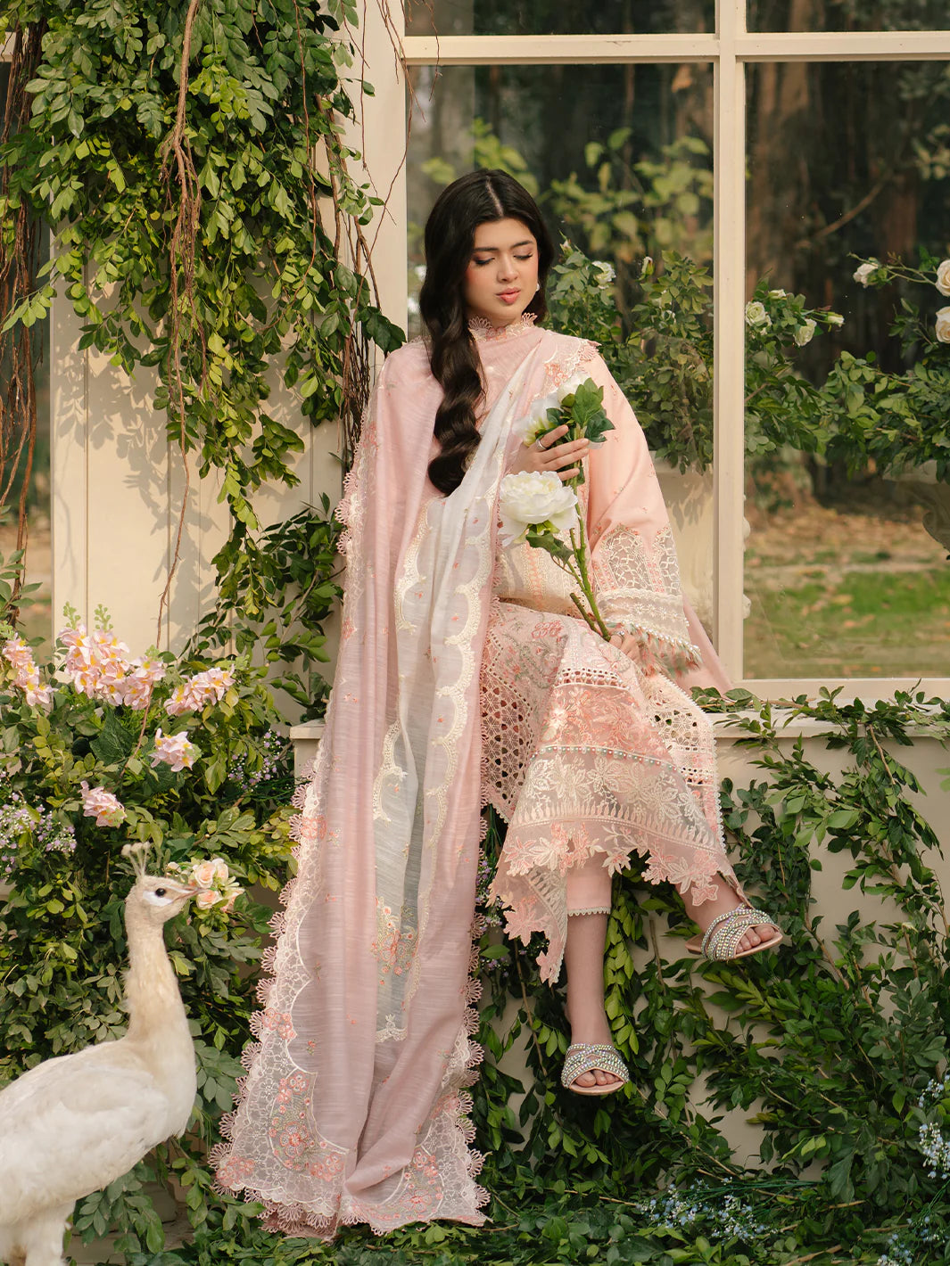 BIN ILYAS Luxury Lawn - 101 A