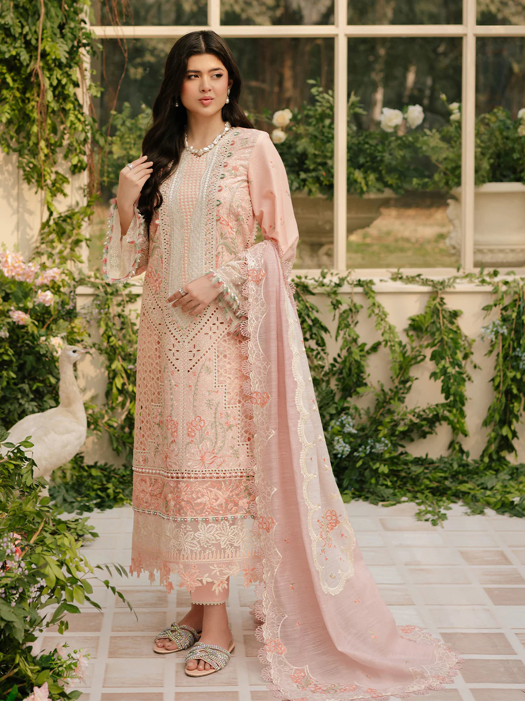 BIN ILYAS Luxury Lawn - 101 A