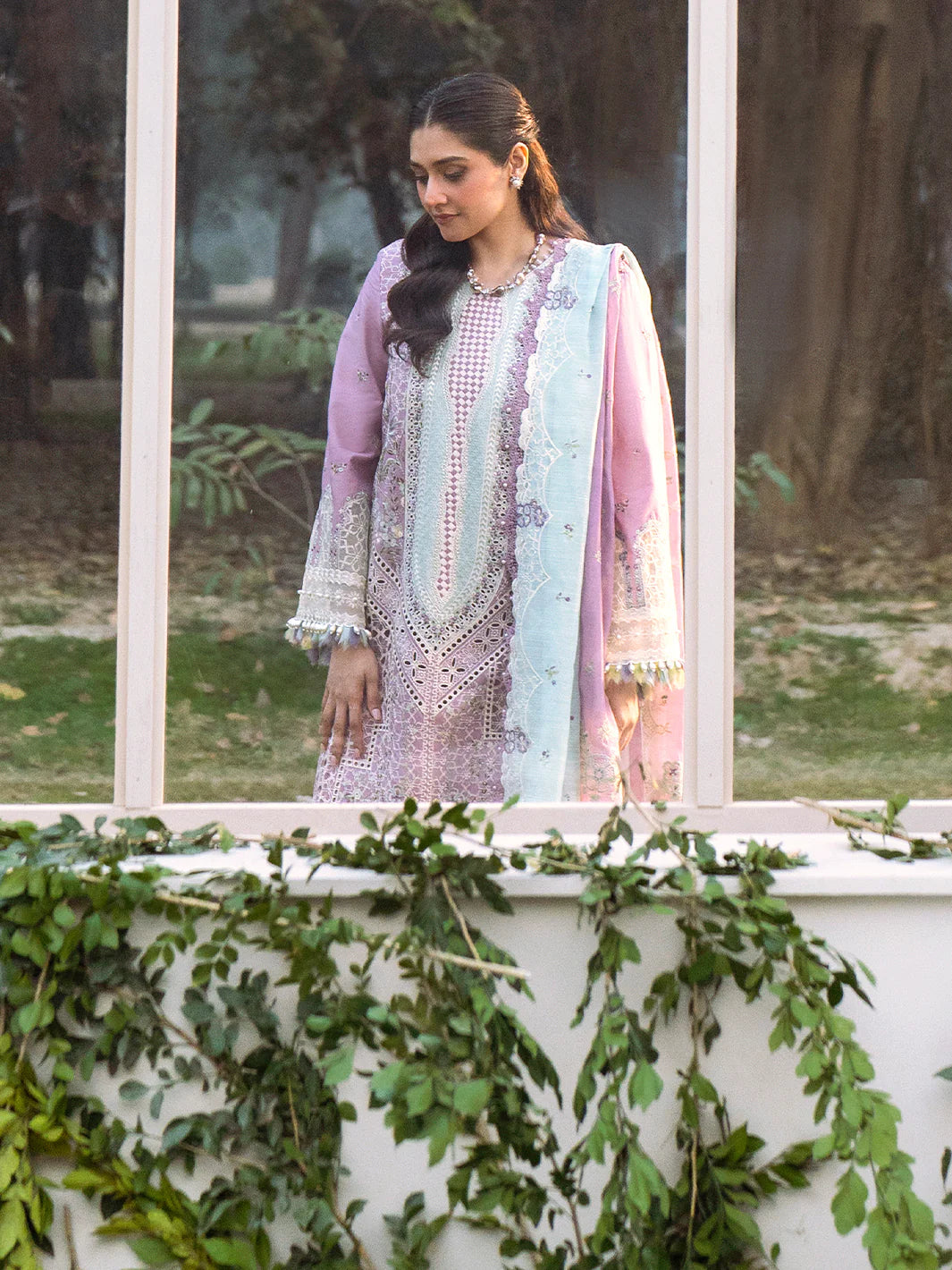 BIN ILYAS Luxury Lawn - 101 B
