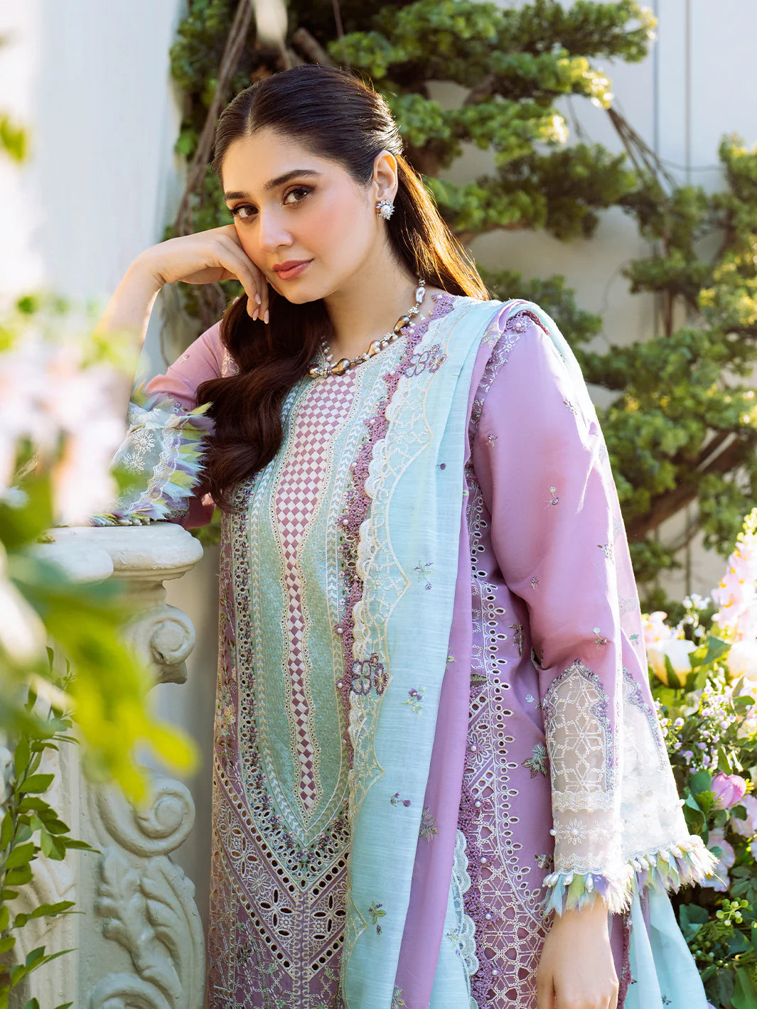 BIN ILYAS Luxury Lawn - 101 B