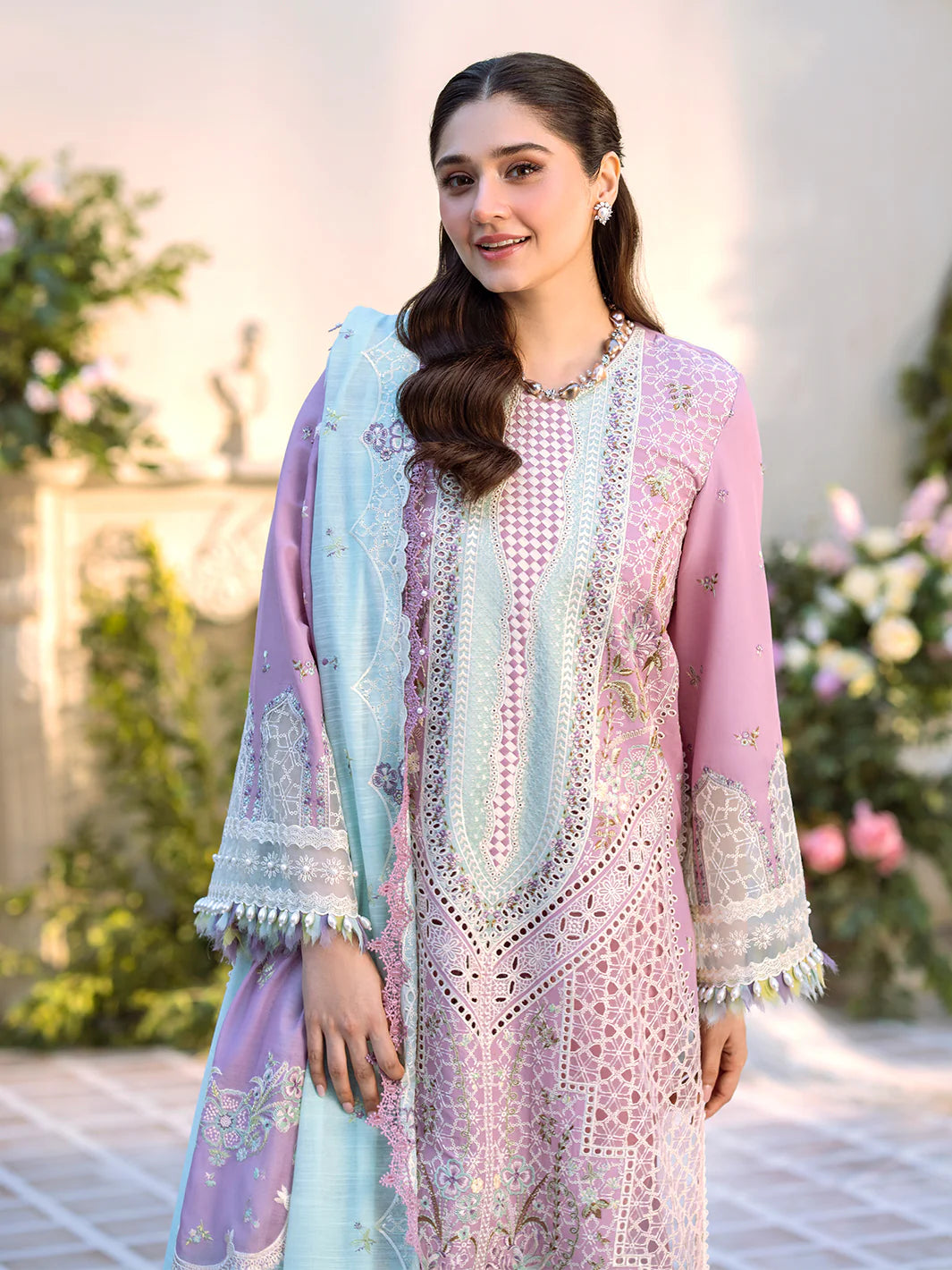 BIN ILYAS Luxury Lawn - 101 B