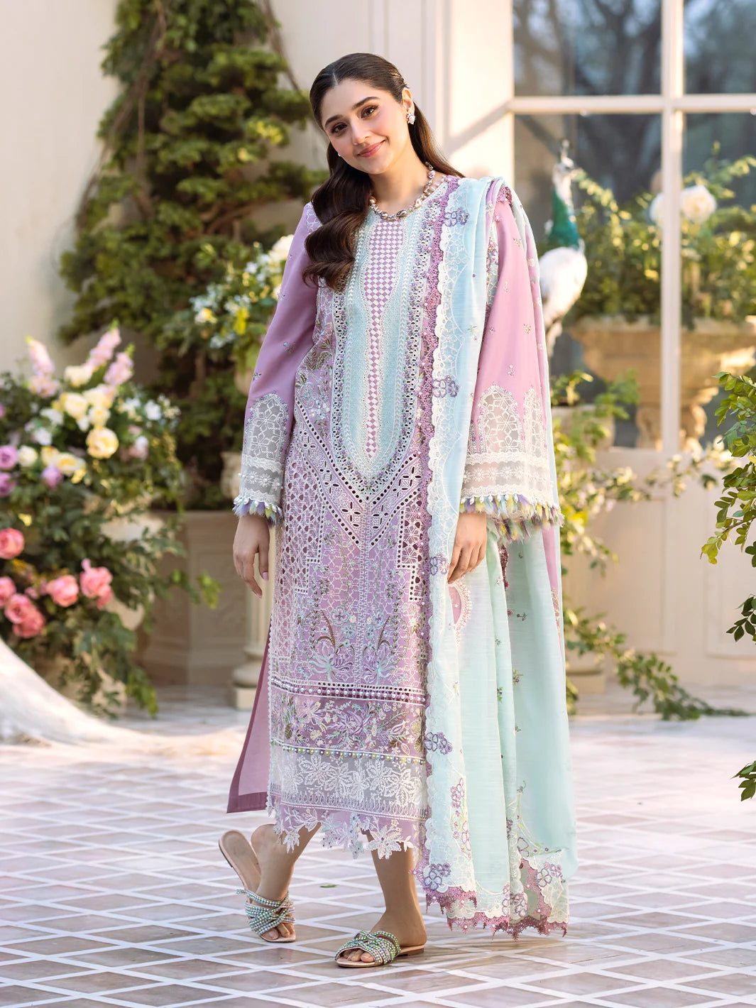 BIN ILYAS Luxury Lawn - 101 B