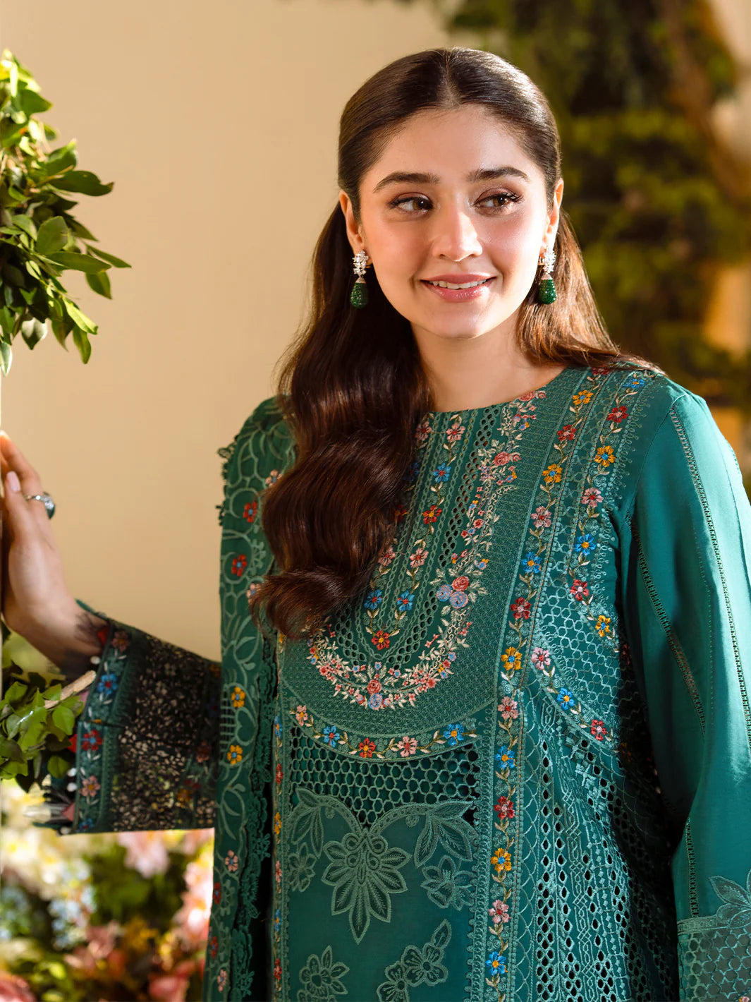 BIN ILYAS Luxury Lawn - 102 A