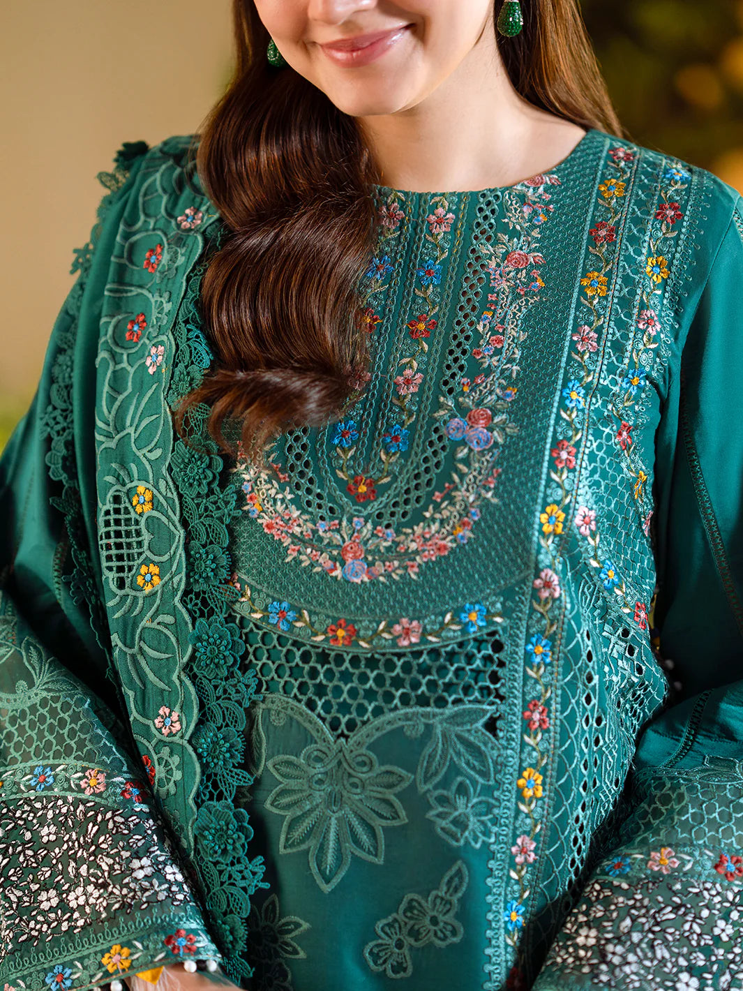 BIN ILYAS Luxury Lawn - 102 A