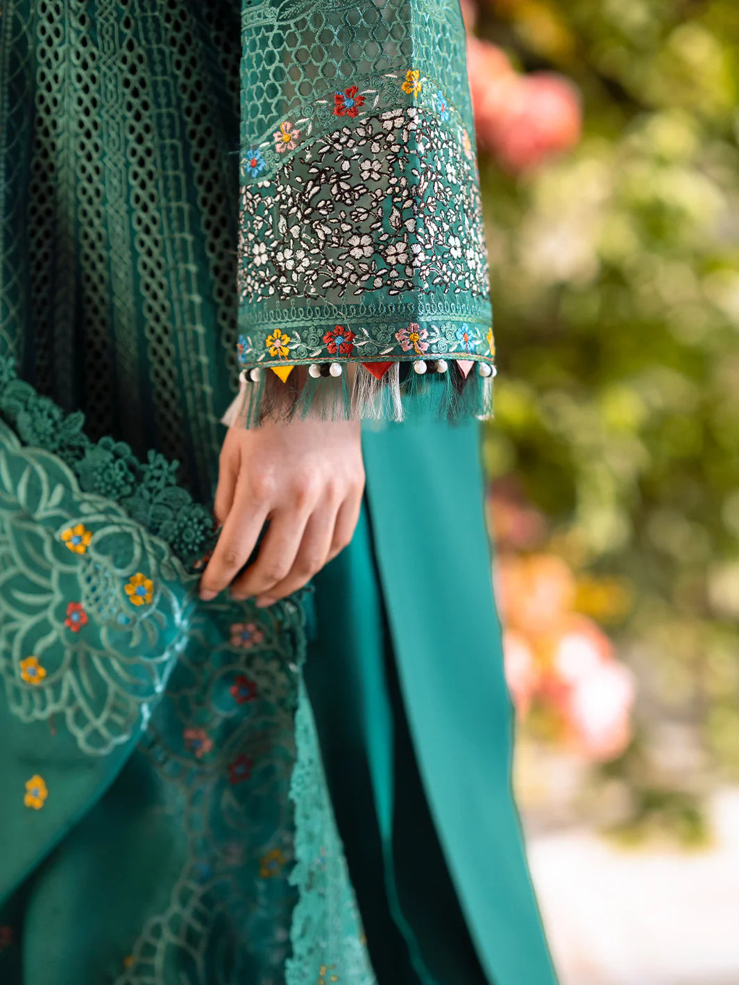 BIN ILYAS Luxury Lawn - 102 A