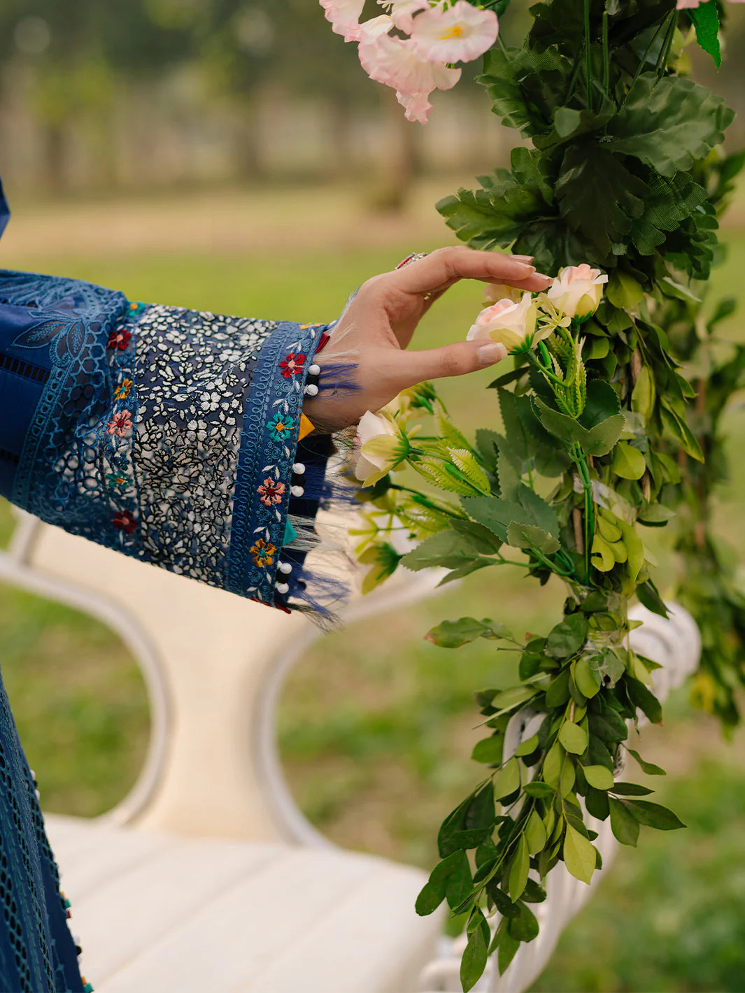BIN ILYAS Luxury Lawn - 102 B