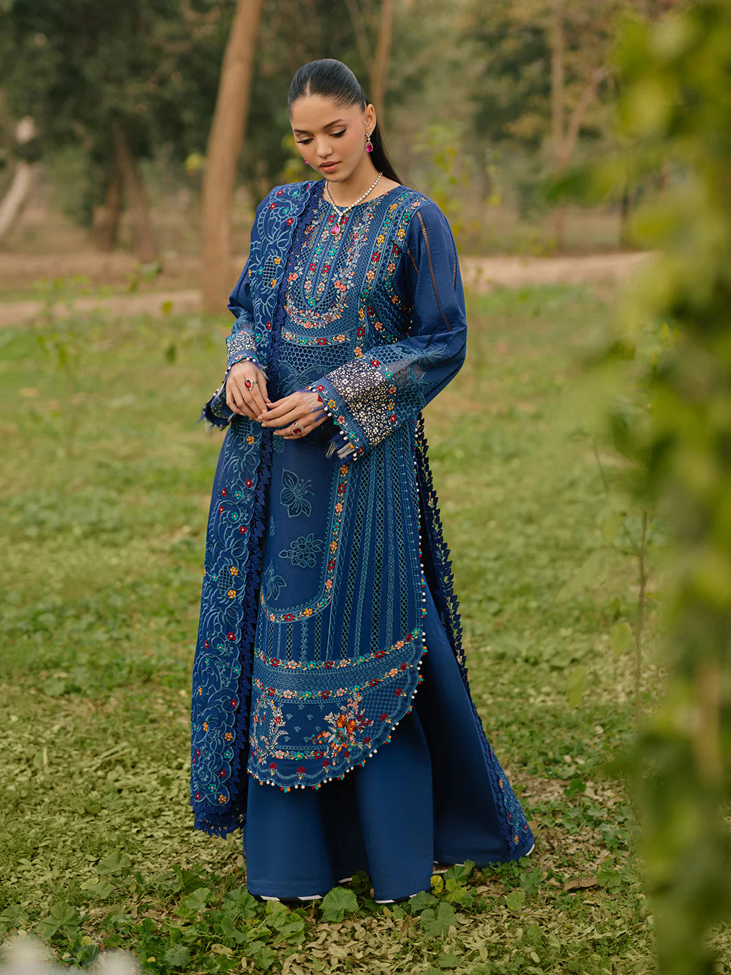 BIN ILYAS Luxury Lawn - 102 B