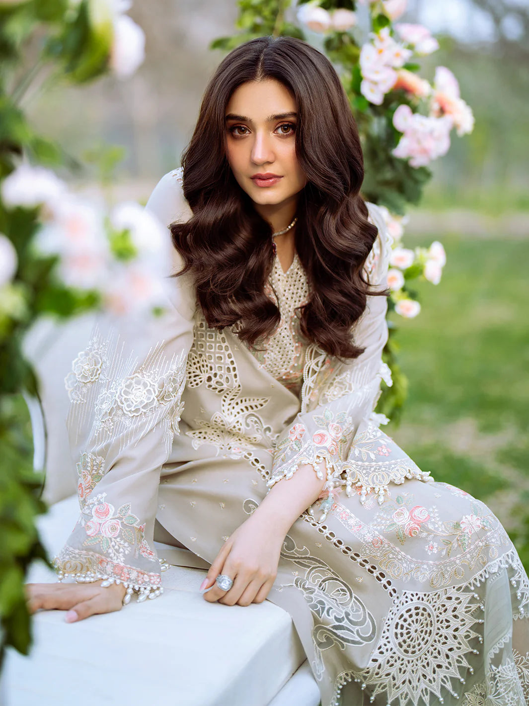 BIN ILYAS Luxury Lawn - 104 B