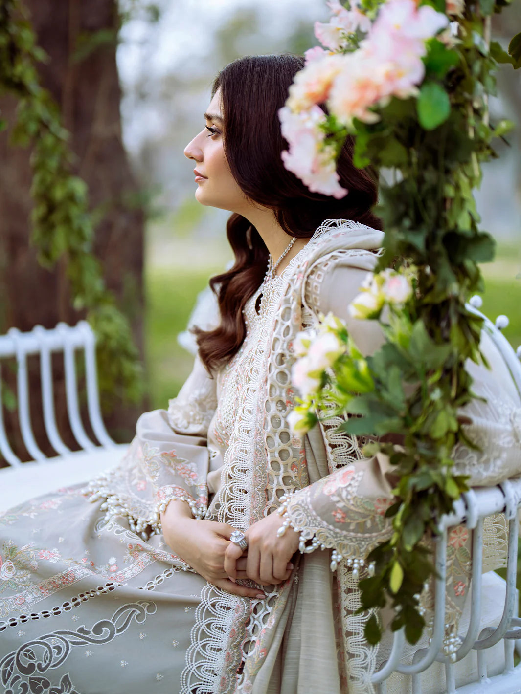 BIN ILYAS Luxury Lawn - 104 B