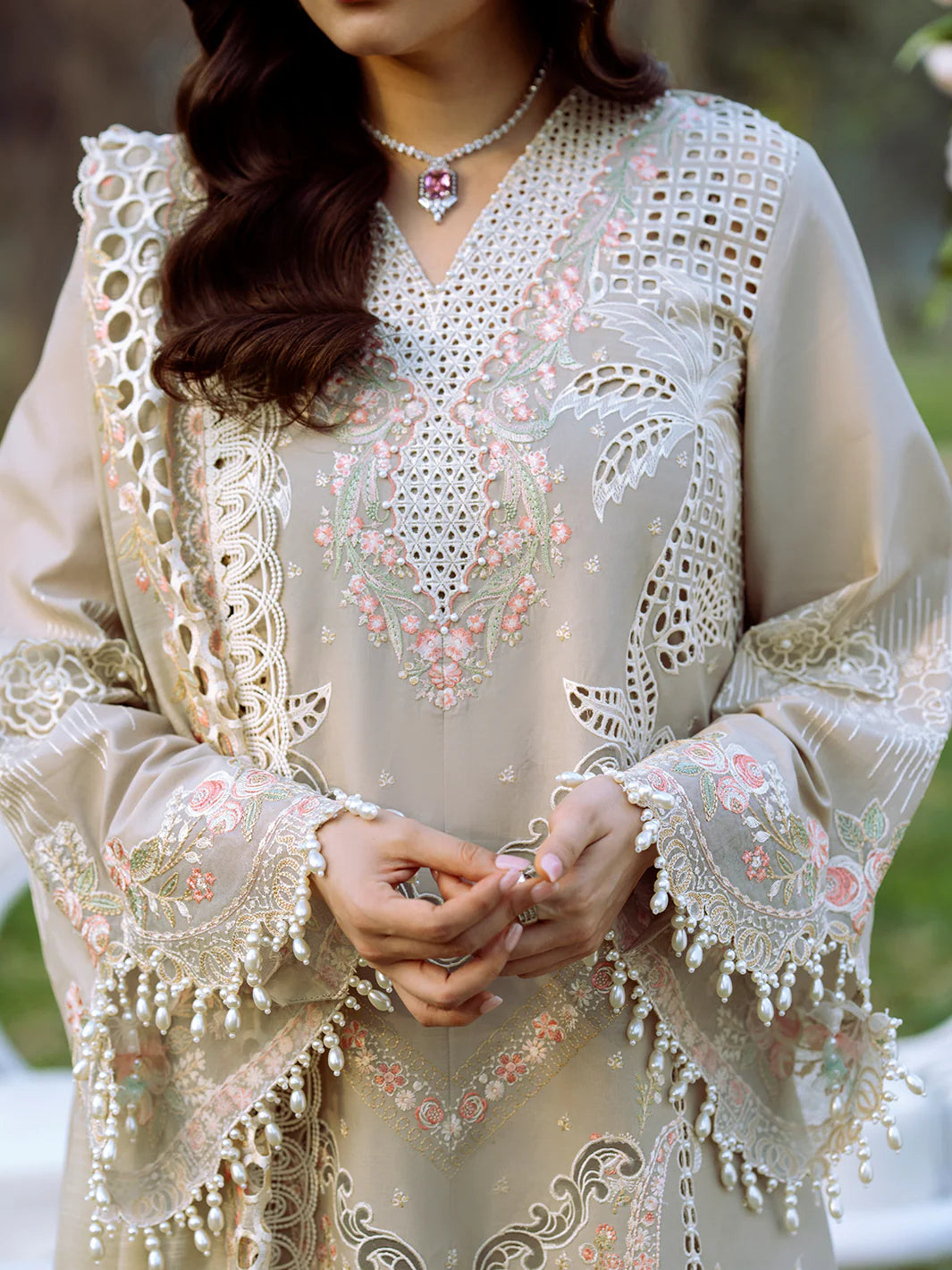 BIN ILYAS Luxury Lawn - 104 B