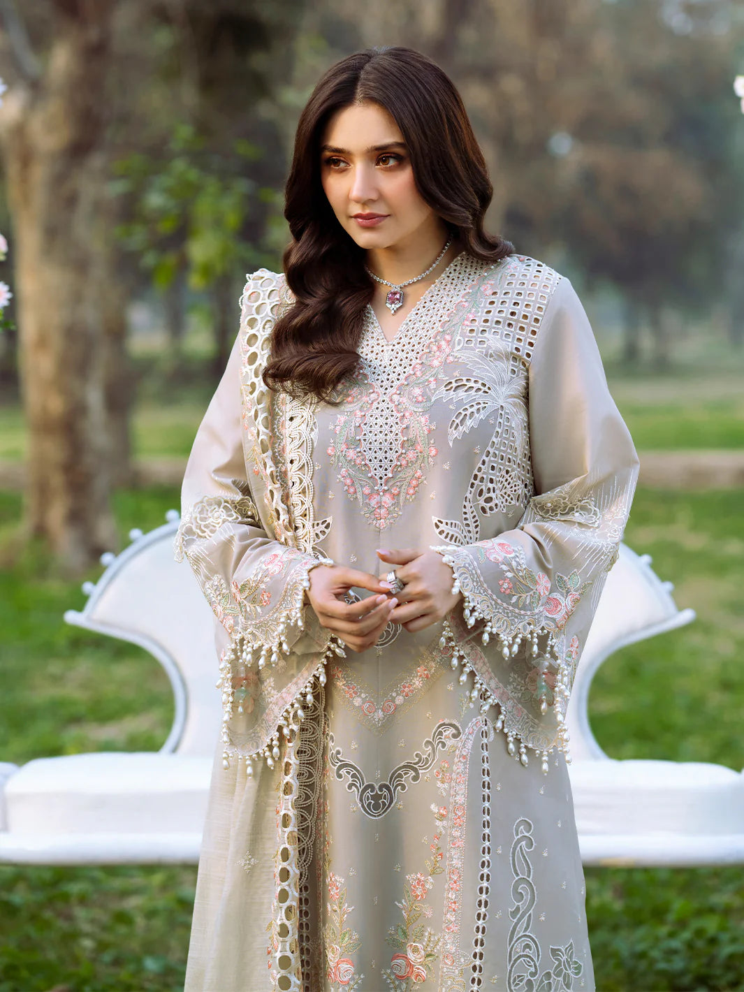 BIN ILYAS Luxury Lawn - 104 B