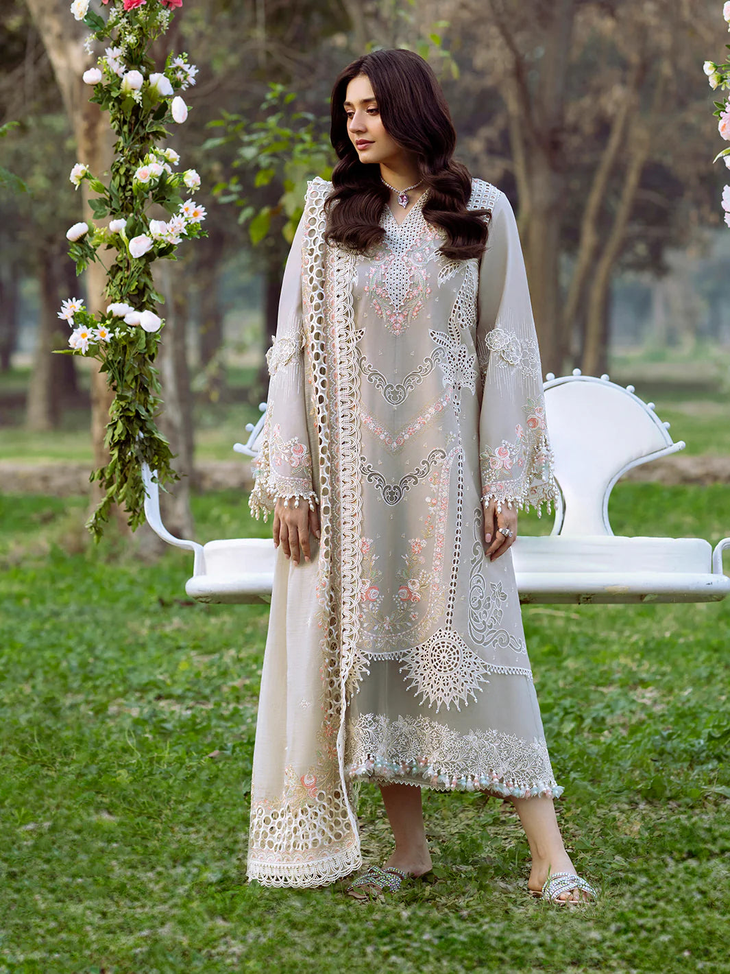 BIN ILYAS Luxury Lawn - 104 B