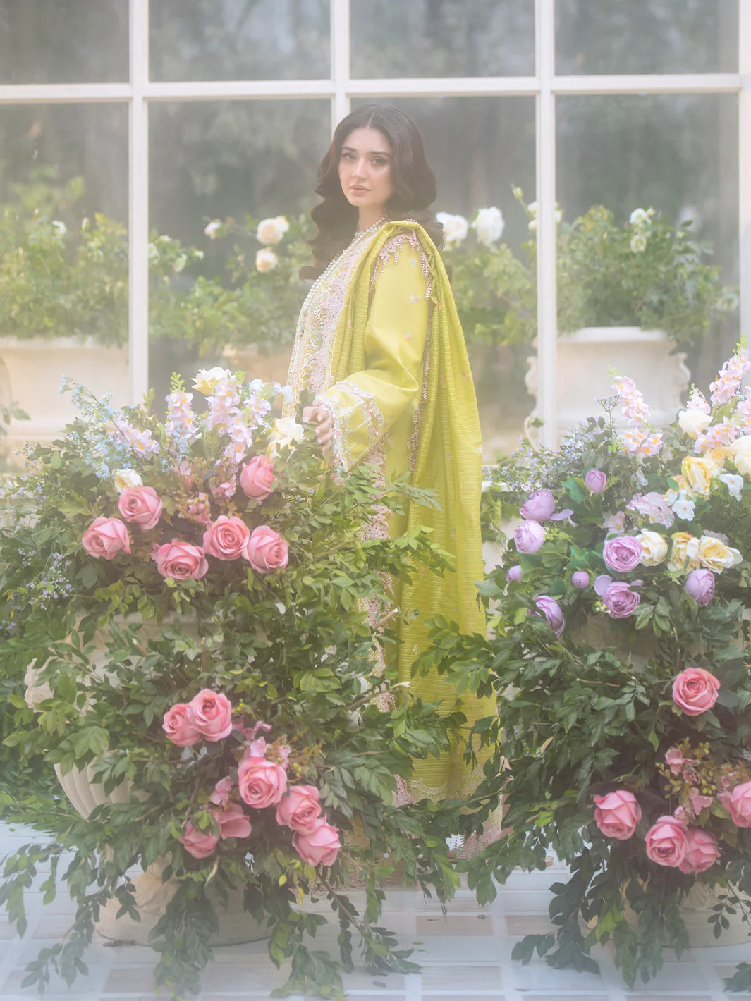 BIN ILYAS Luxury Lawn - 105 A