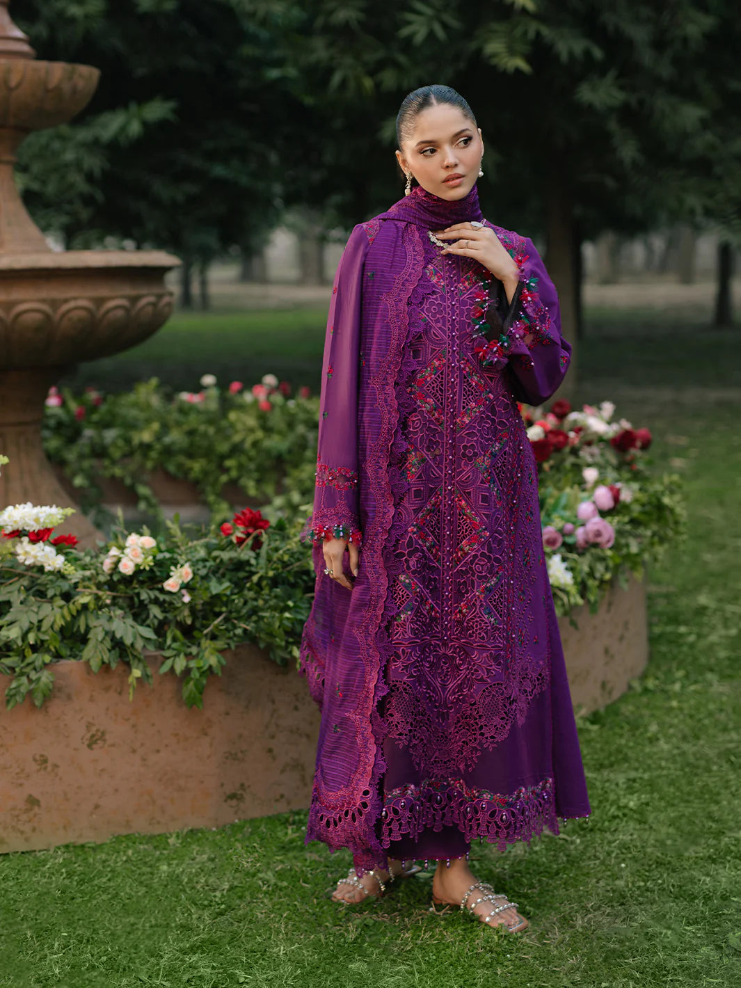 BIN ILYAS Luxury Lawn - 105 B