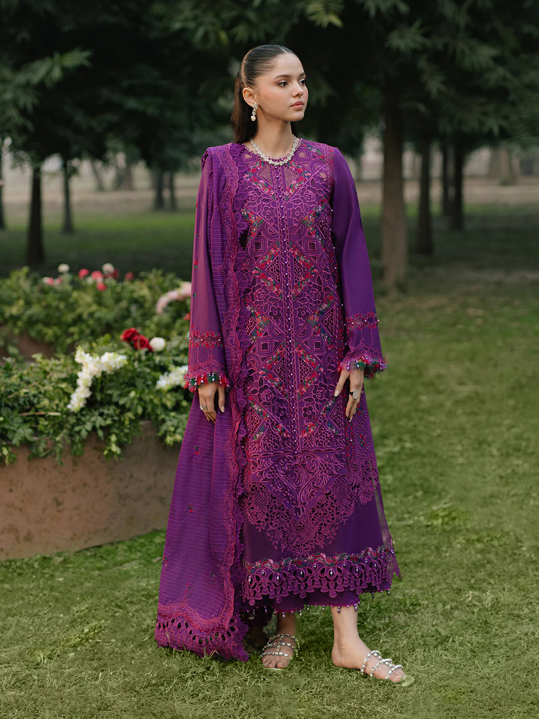 BIN ILYAS Luxury Lawn - 105 B