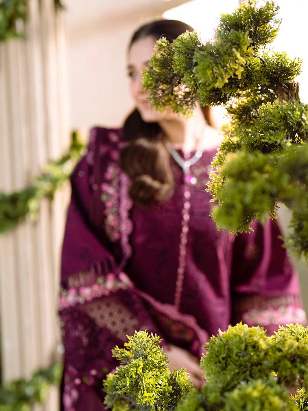 BIN ILYAS Luxury Lawn - 106 A