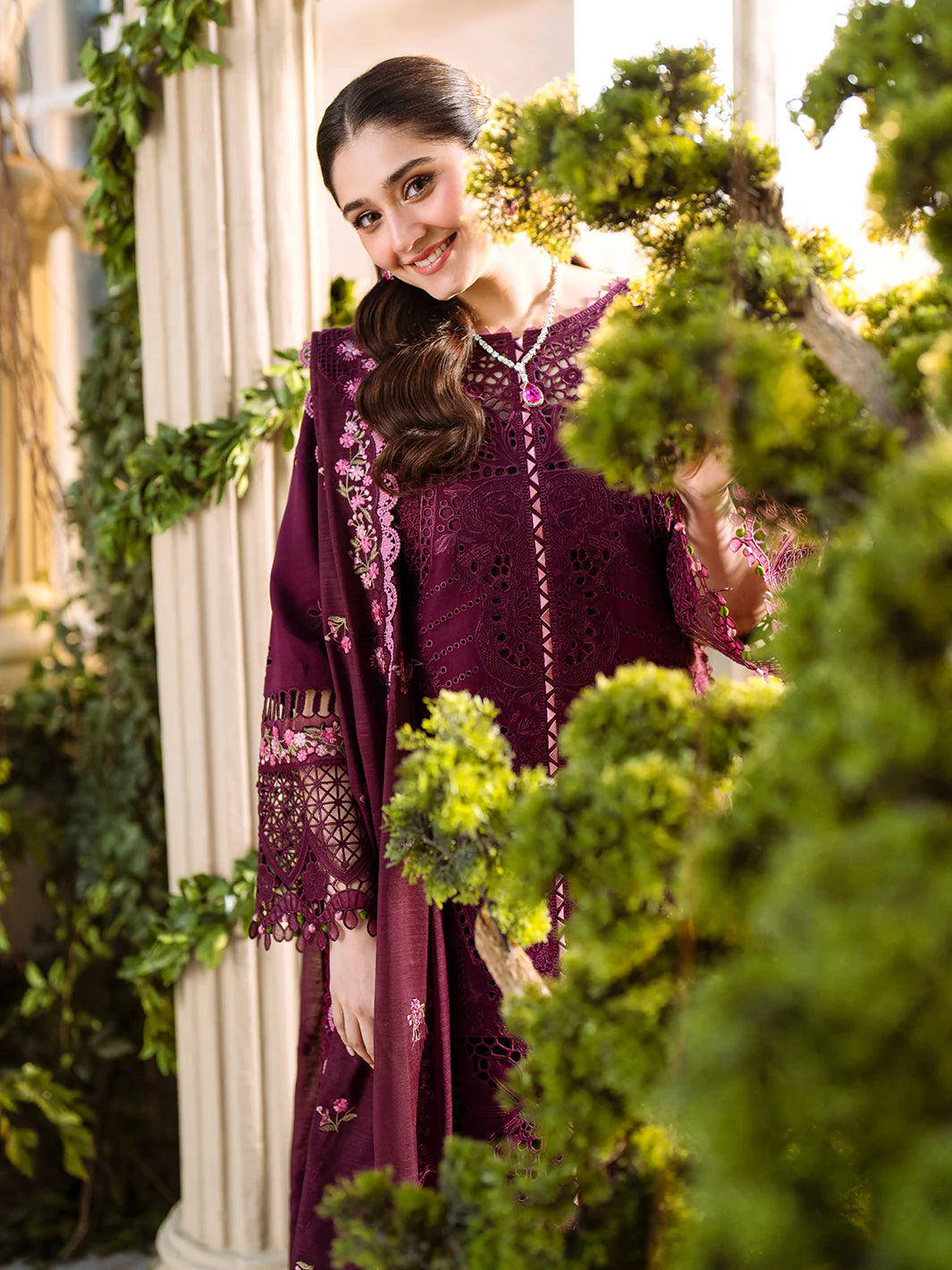 BIN ILYAS Luxury Lawn - 106 A