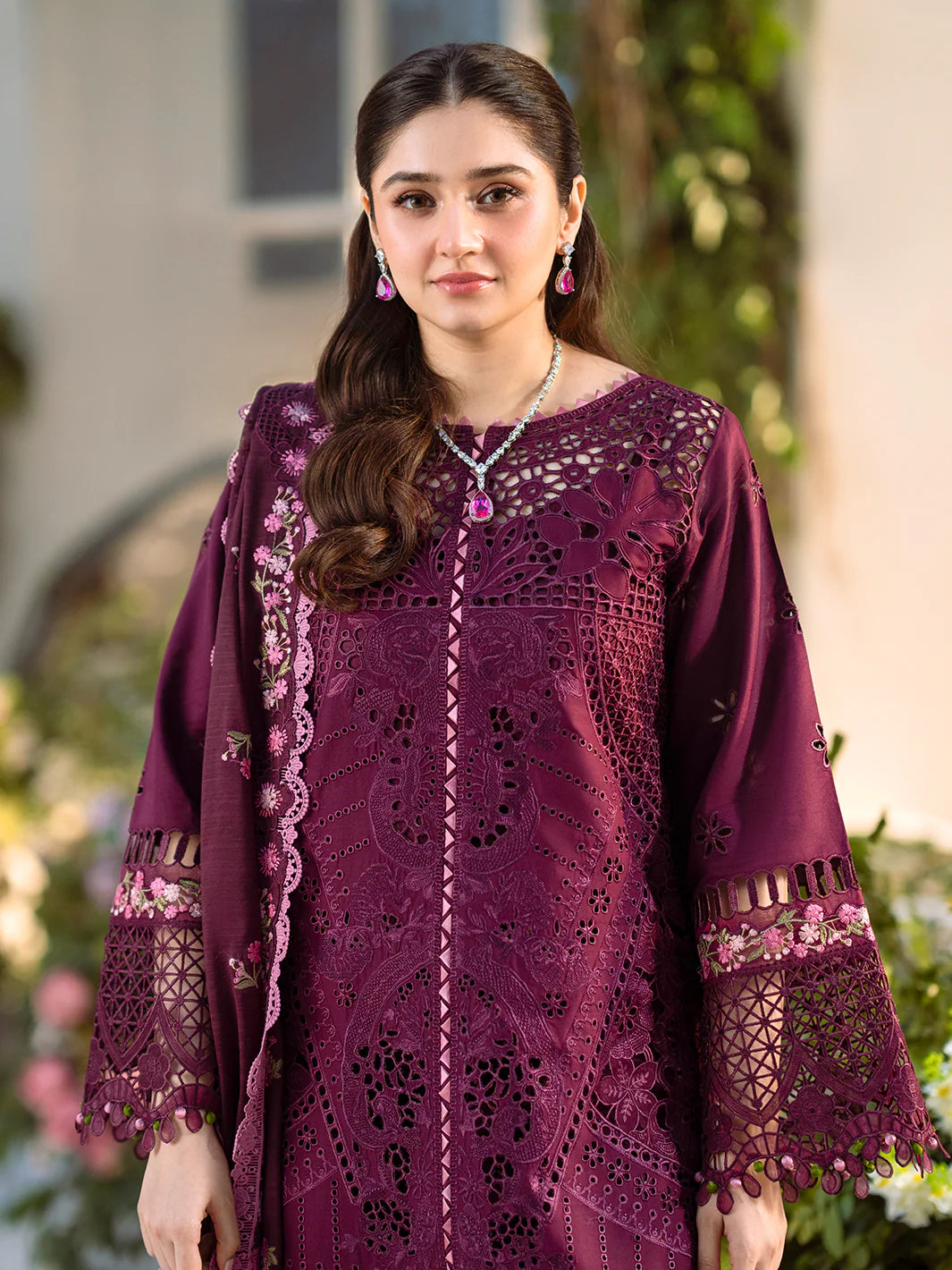 BIN ILYAS Luxury Lawn - 106 A
