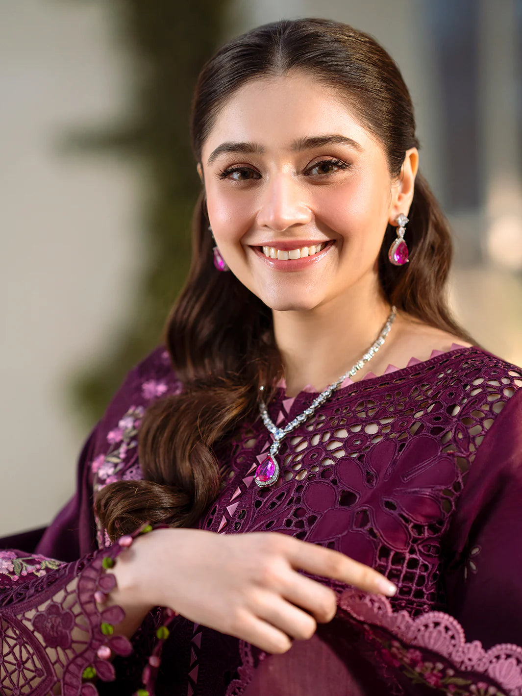 BIN ILYAS Luxury Lawn - 106 A