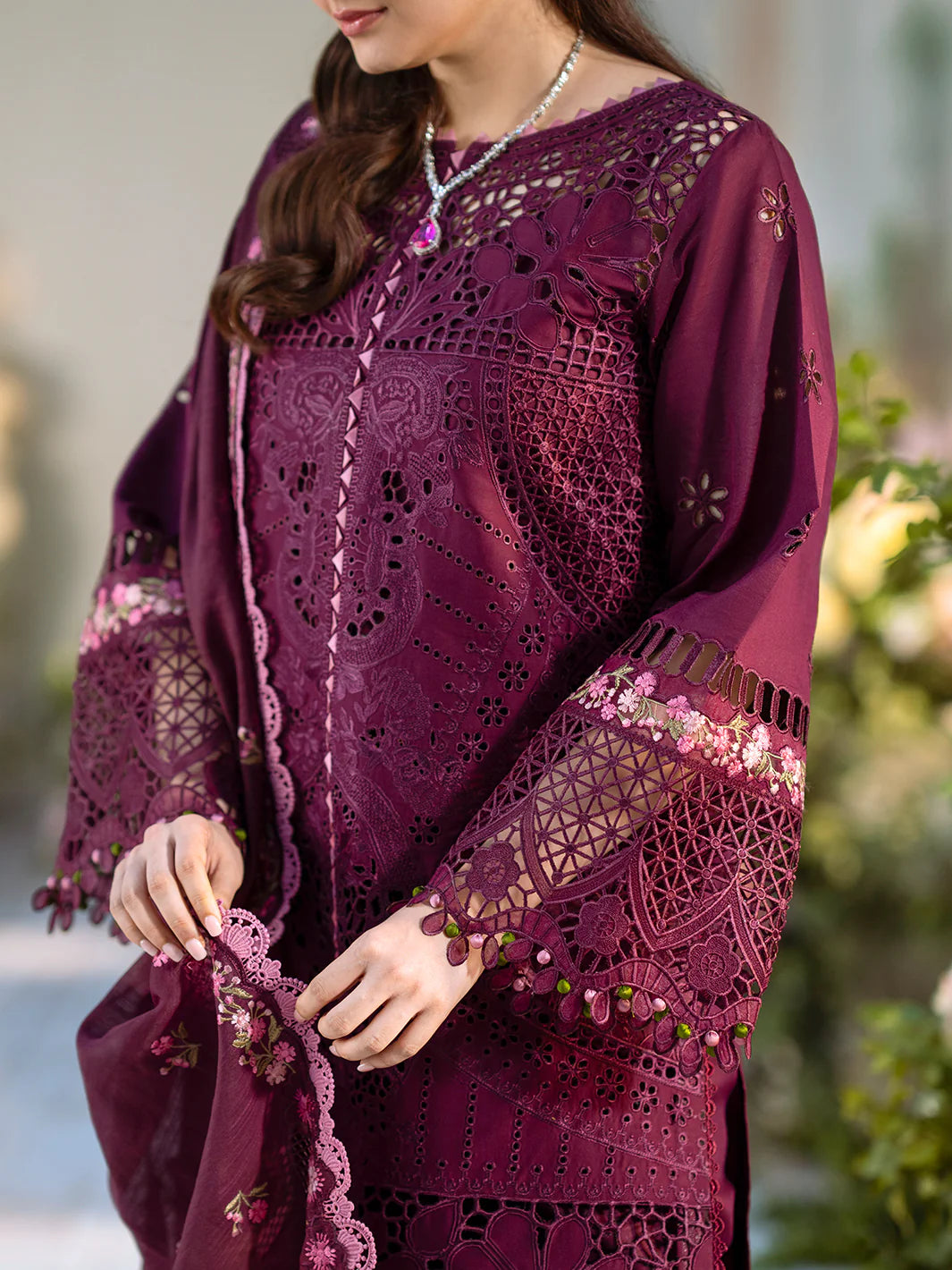 BIN ILYAS Luxury Lawn - 106 A