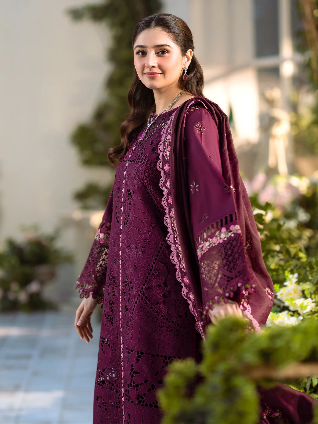 BIN ILYAS Luxury Lawn - 106 A