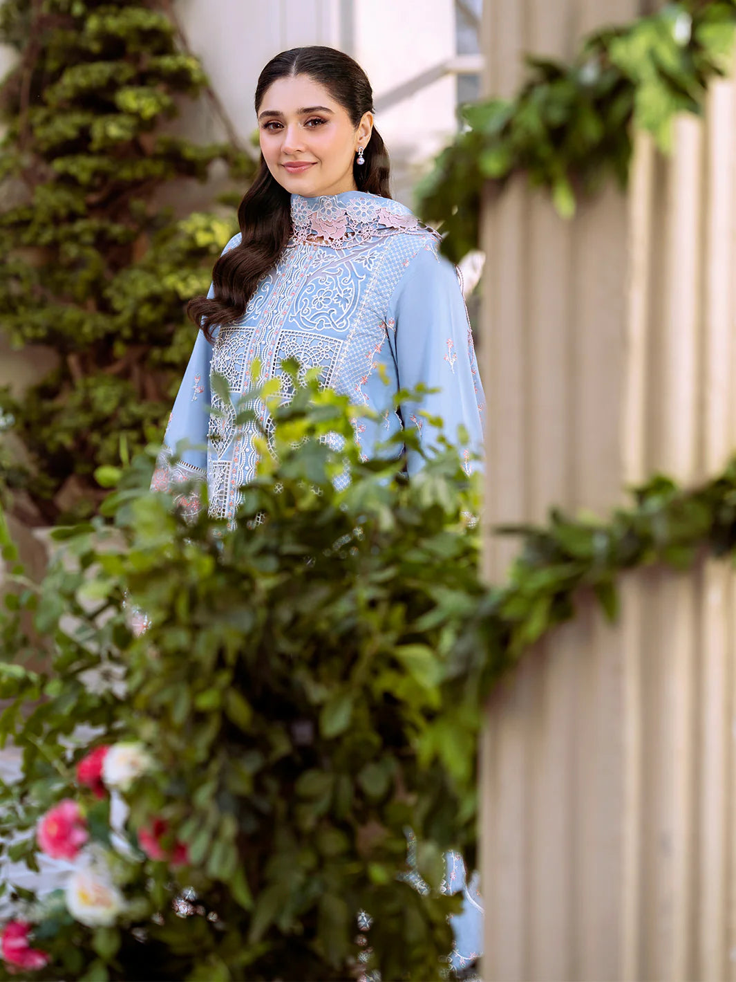 BIN ILYAS Luxury Lawn - 107 A