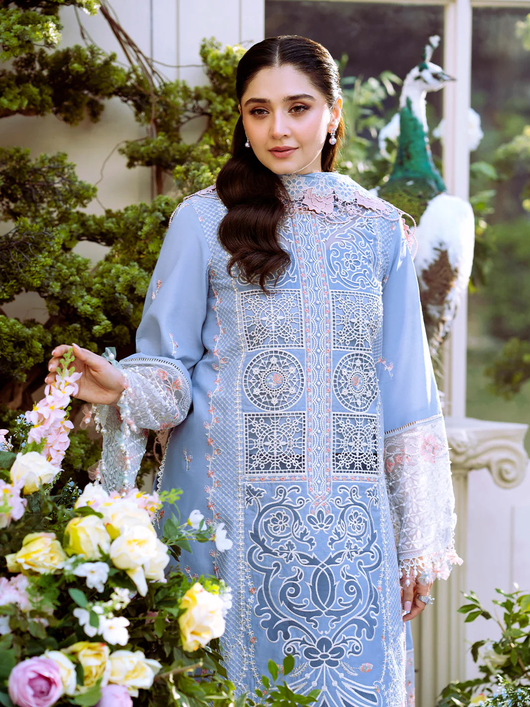 BIN ILYAS Luxury Lawn - 107 A