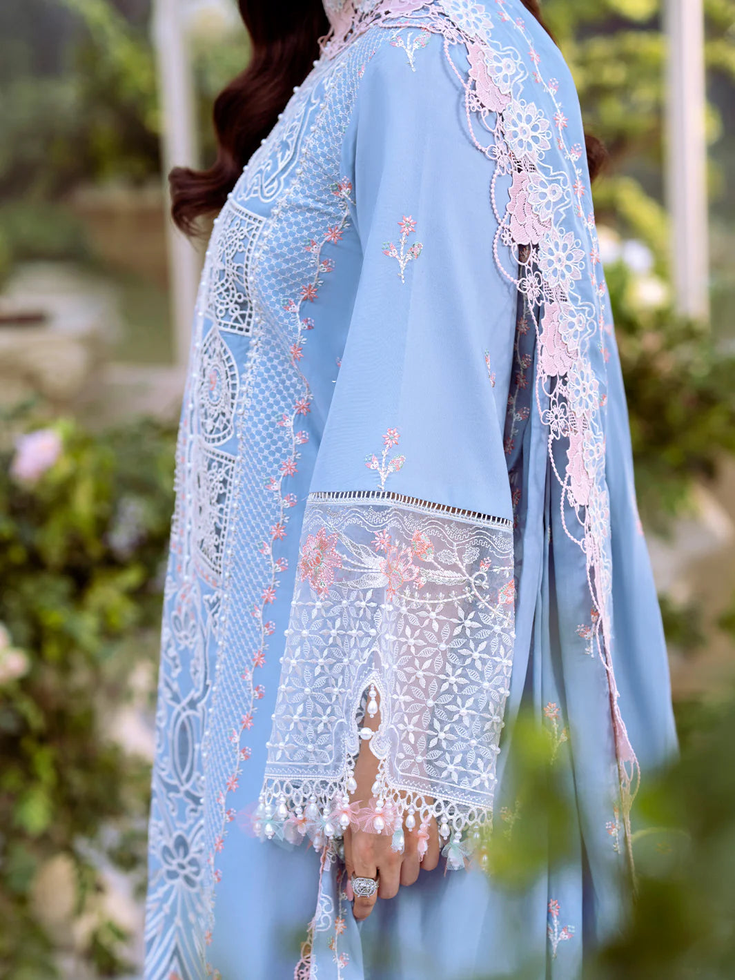 BIN ILYAS Luxury Lawn - 107 A