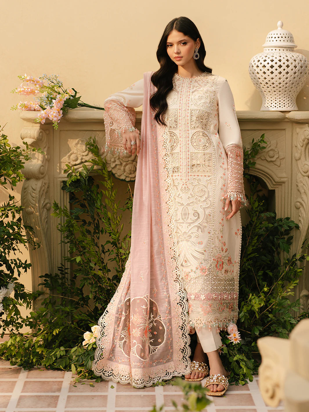 BIN ILYAS Luxury Lawn - 107 B