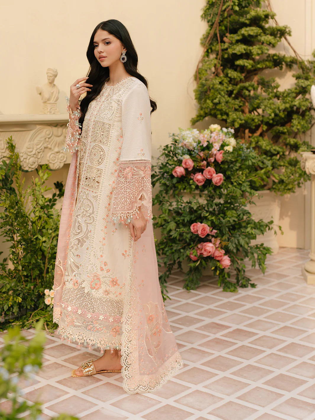 BIN ILYAS Luxury Lawn - 107 B