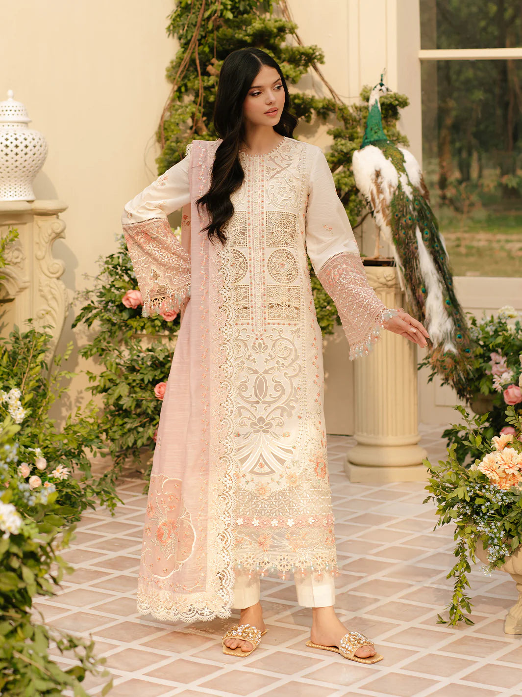 BIN ILYAS Luxury Lawn - 107 B
