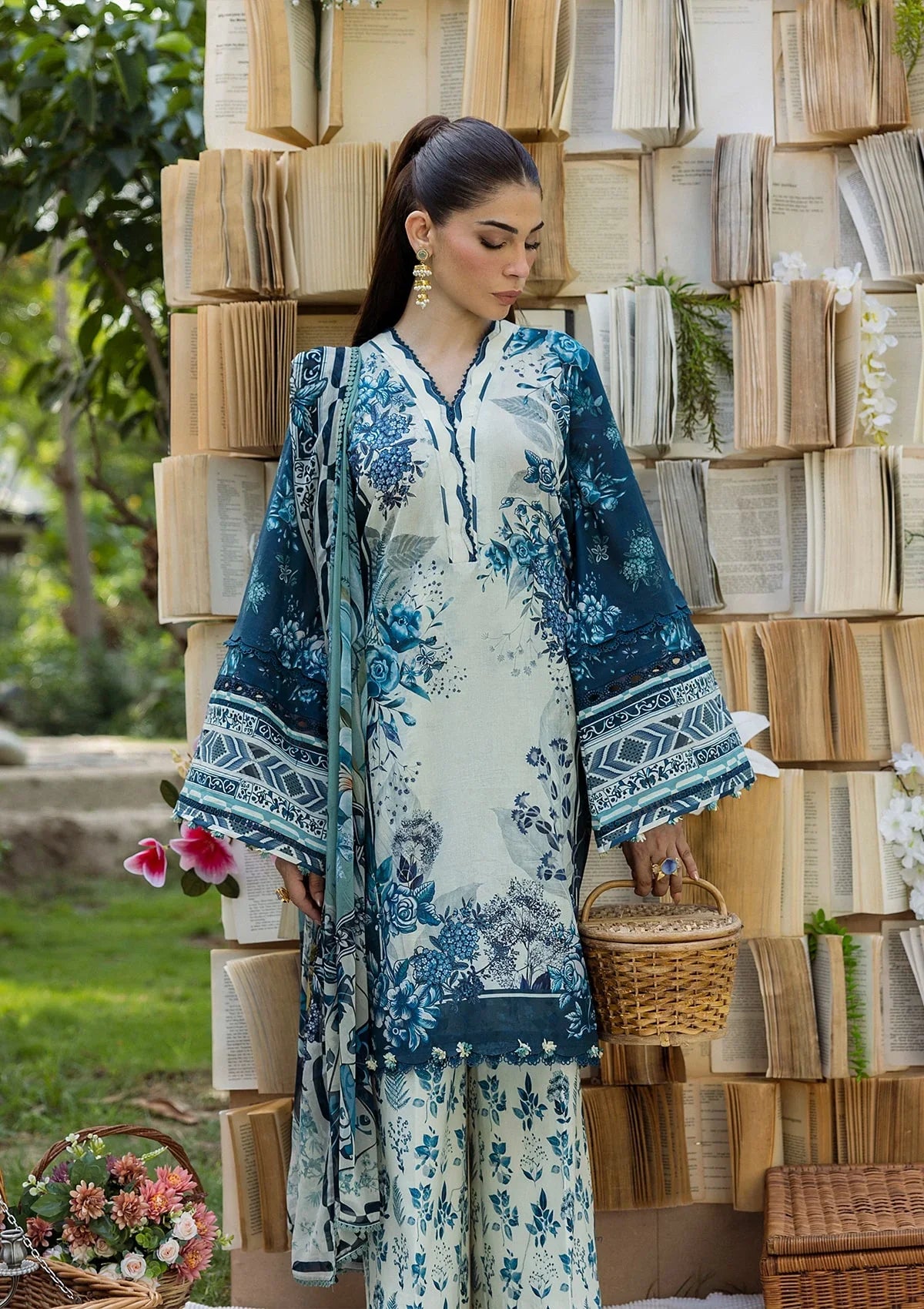 ELAF PRINTS CHIFFON ECD-7A FLOREYA