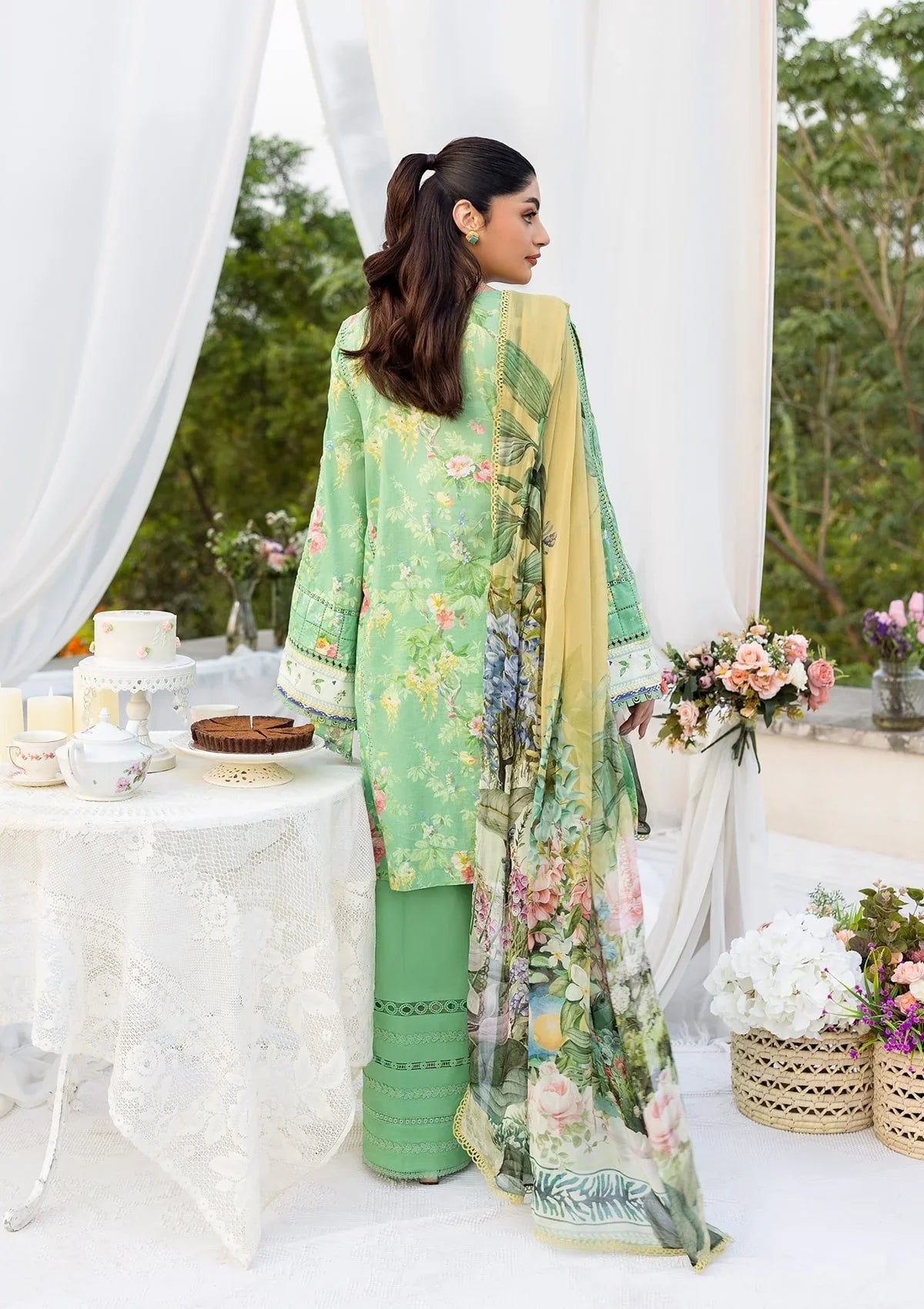ELAF PRINTS CHIFFON ECD-6B PASTELLE