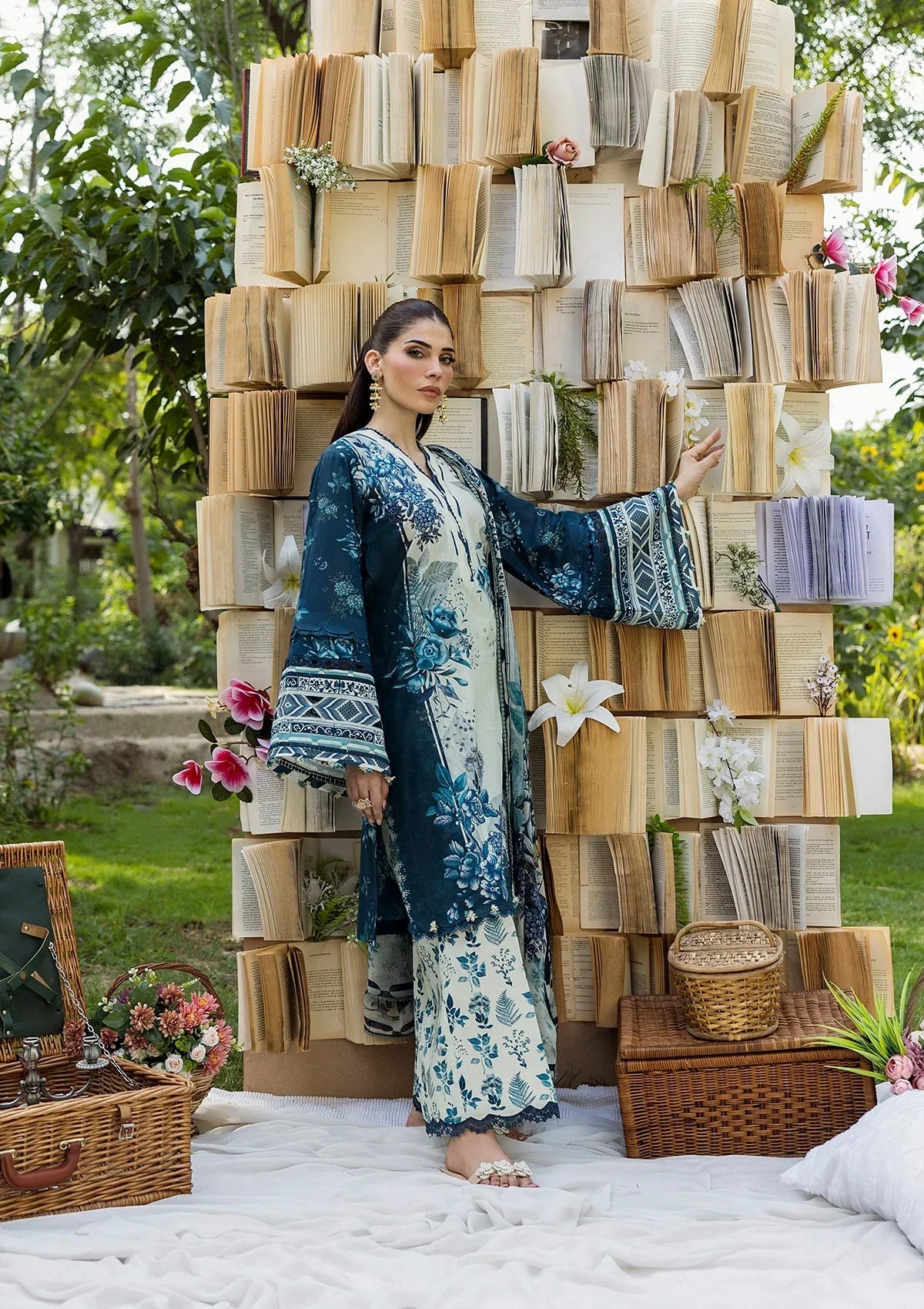 ELAF PRINTS CHIFFON ECD-7A FLOREYA