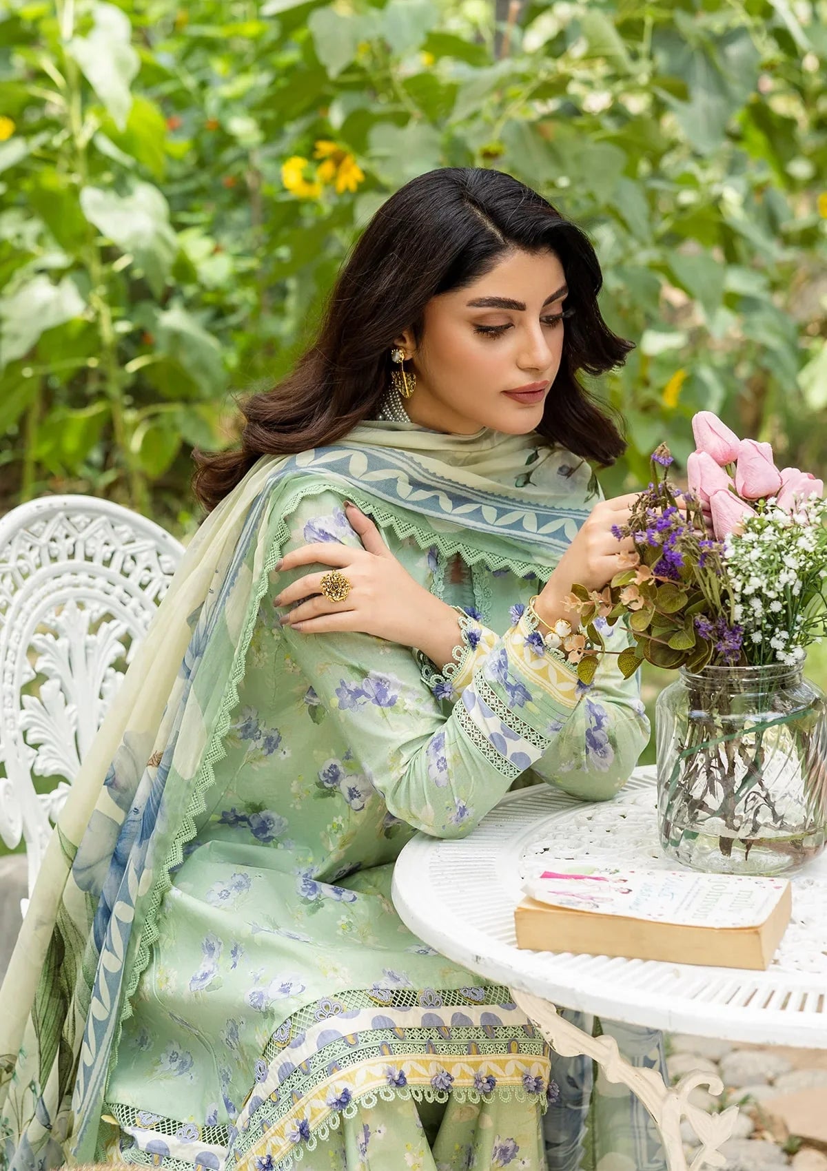 ELAF PRINTS CHIFFON ECD-2B BASILE
