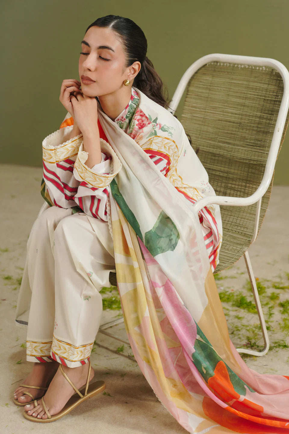 ZARA SHAHJAHAN Coco Prints Zeya-1A