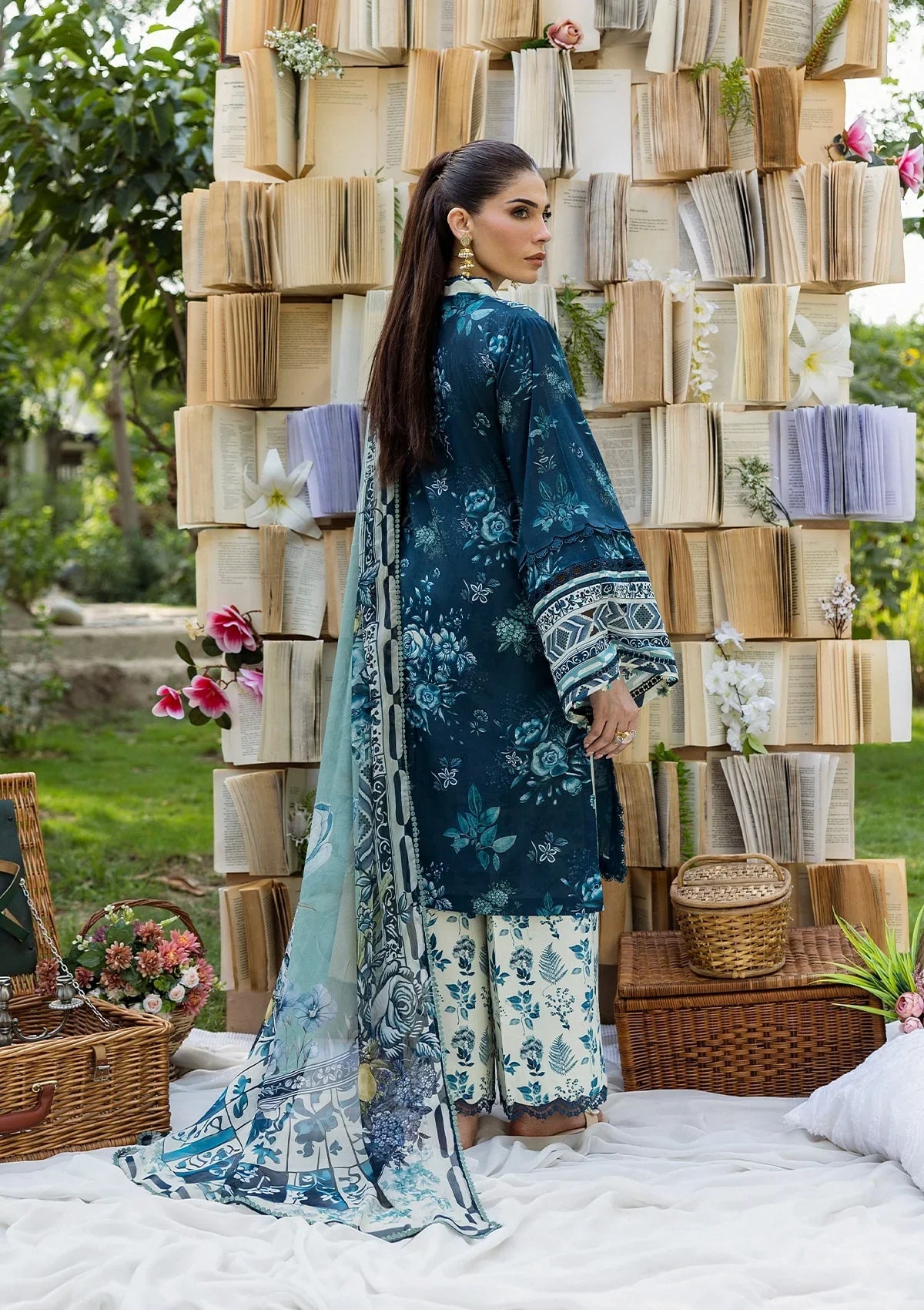 ELAF PRINTS CHIFFON ECD-7A FLOREYA