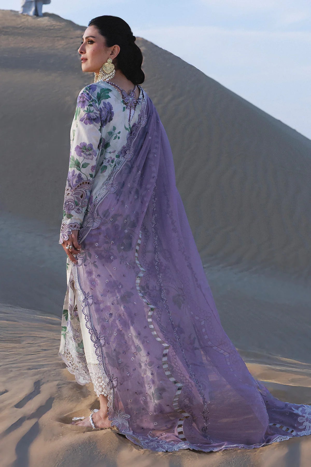 Nureh NE-231 Aman Unstitched Luxury Lawn