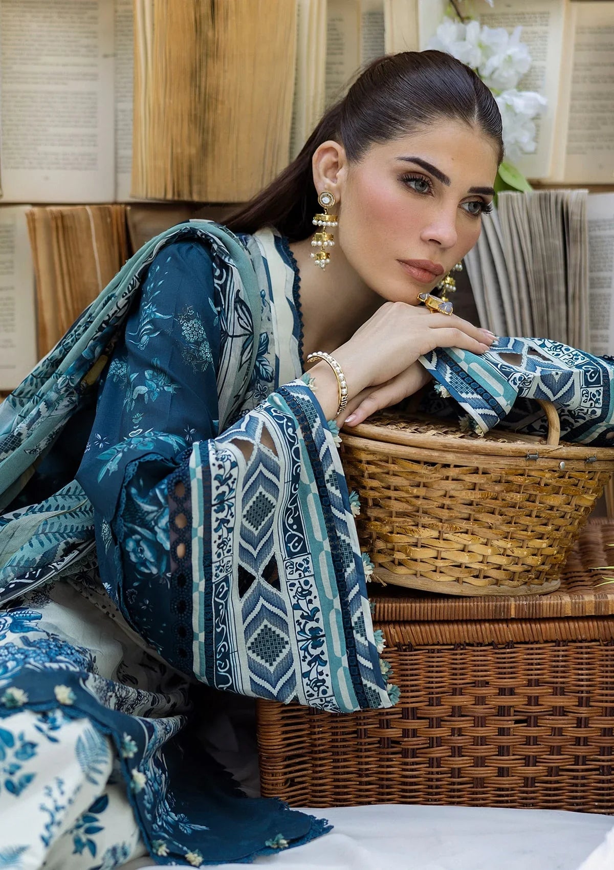ELAF PRINTS CHIFFON ECD-7A FLOREYA