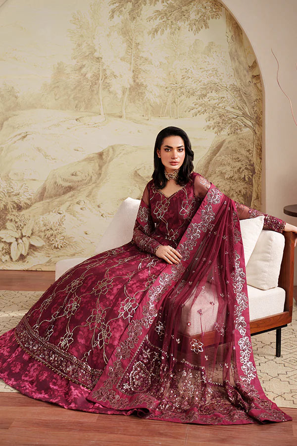 ZARIF Zaneera Printed & Embroidered Formals ZRF-ZPE-07 FALEK