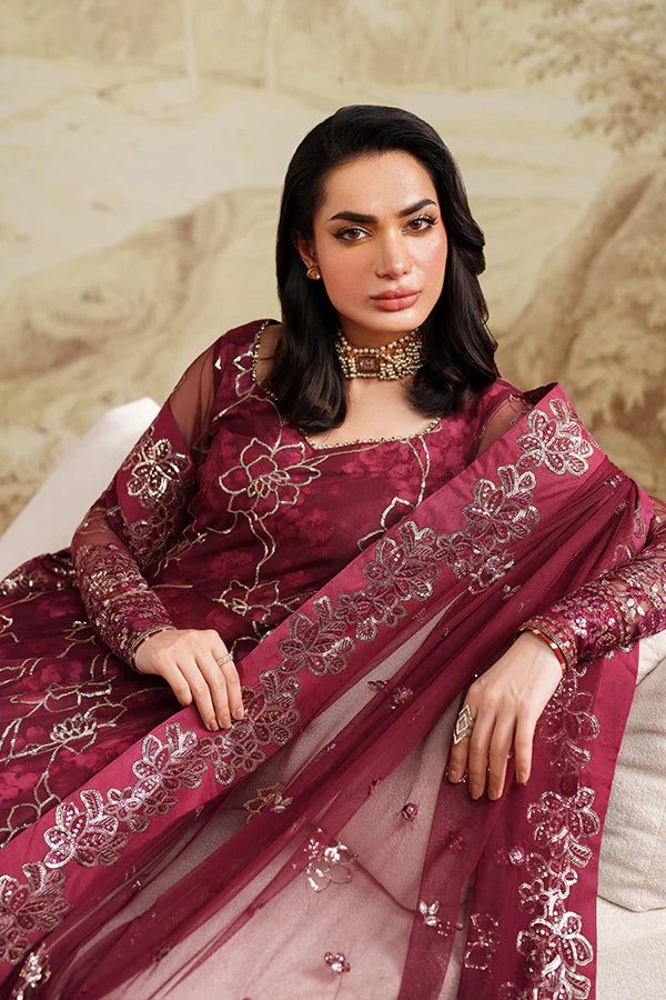 ZARIF Zaneera Printed & Embroidered Formals ZRF-ZPE-07 FALEK