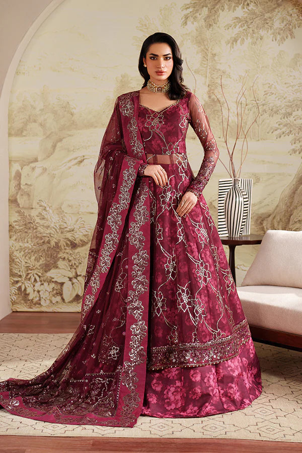 ZARIF Zaneera Printed & Embroidered Formals ZRF-ZPE-07 FALEK