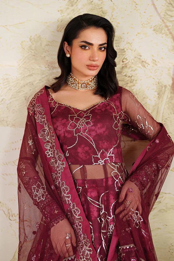 ZARIF Zaneera Printed & Embroidered Formals ZRF-ZPE-07 FALEK