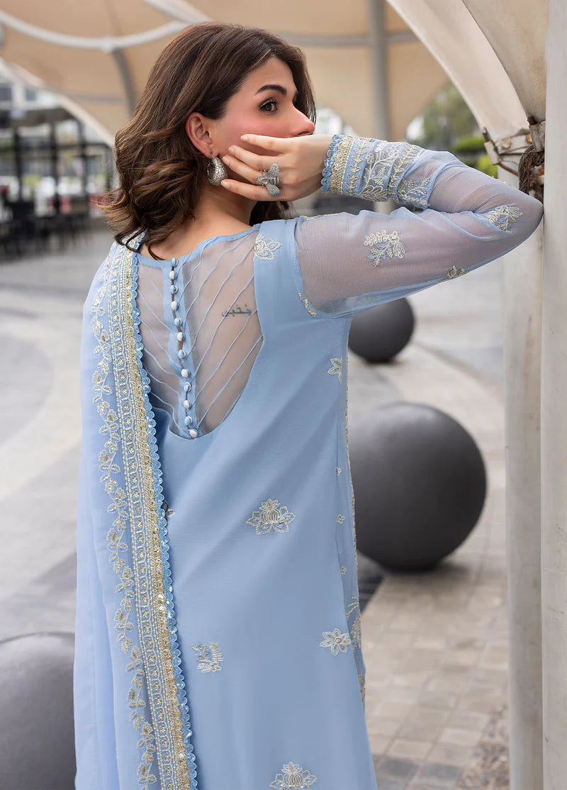 SAHANE CT 25001 First Rain - At First Glance | Unstitched Chiffon | 3 Piece