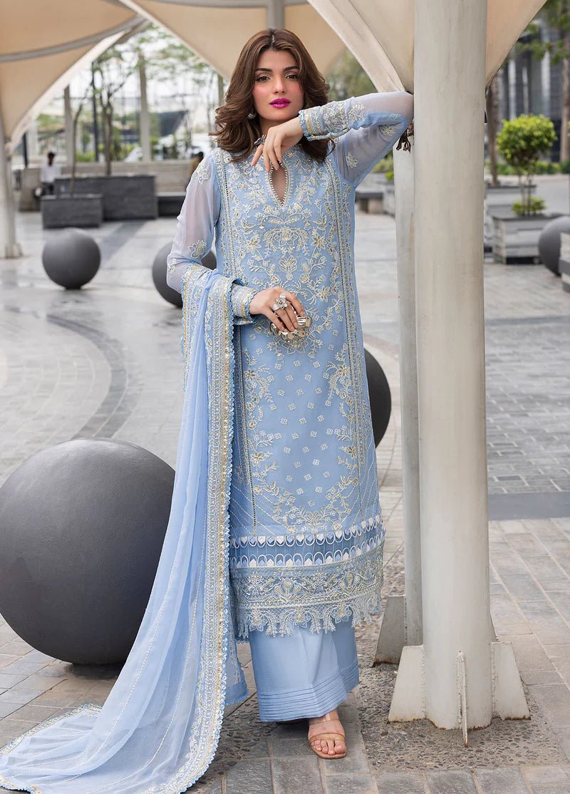 SAHANE CT 25001 First Rain - At First Glance | Unstitched Chiffon | 3 Piece