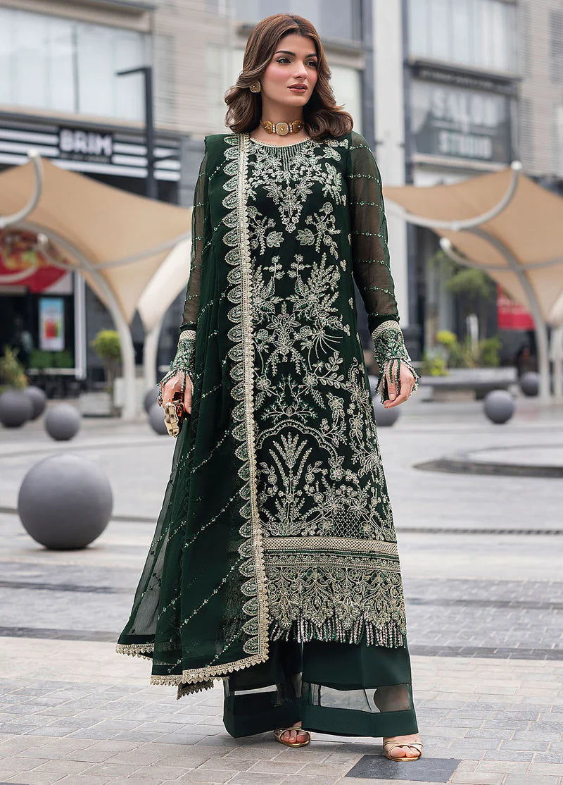 SAHANE CT 25004 Everyn - At First Glance | Unstitched Chiffon | 3 Piece